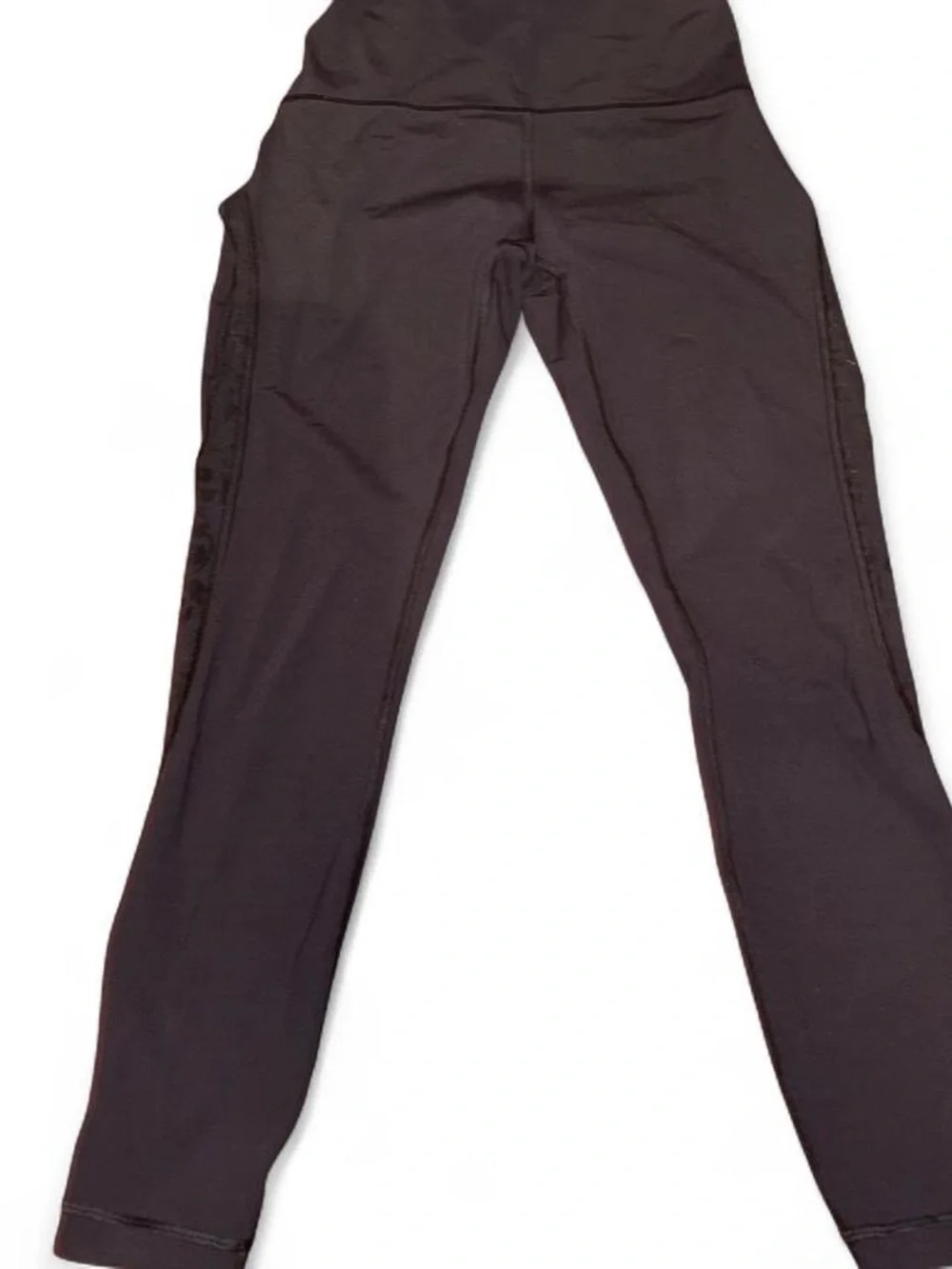 lululemon athletica Purple and Black Patterned Leggings